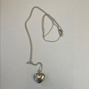 Pandora Silver Heart Necklace